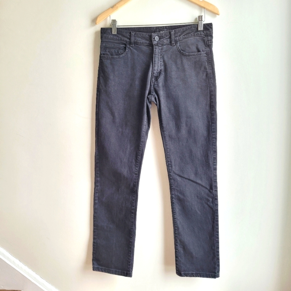 THE KOOPLES Straight Slim Black Jeans Denim 27
